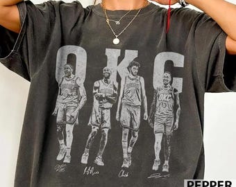 OKC Thunder SGA Chet Jalen Williams Shirt, Vintage Basketball Sweatshirt, Retro NBA Graphic Tee 2026