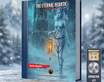 El Hogar Eterno: D&D One-Shot / Aventura invernal / Módulo misterioso de TTRPG / Descarga digital en PDF, fichas, mapas y banda sonora