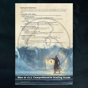 The Eternal Hearth - Scaling the Adventure
