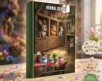 The Vernal Derby: D&D One-Shot | Spring Festival Adventure | TTRPG PDF Download, Tokens, Maps, Soundtrack