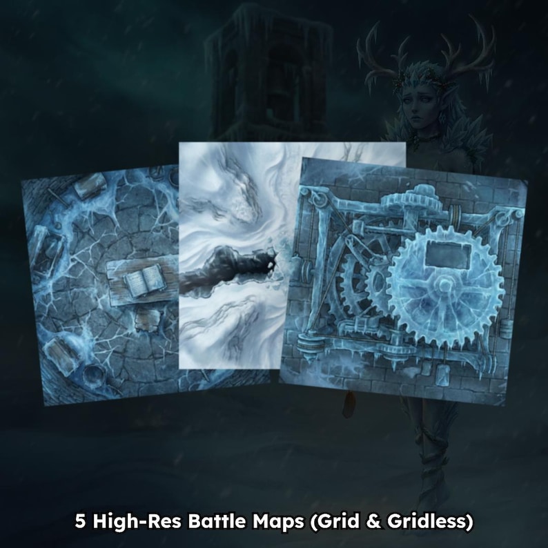 The Eternal Hearth - 5 High-Res Battle Maps