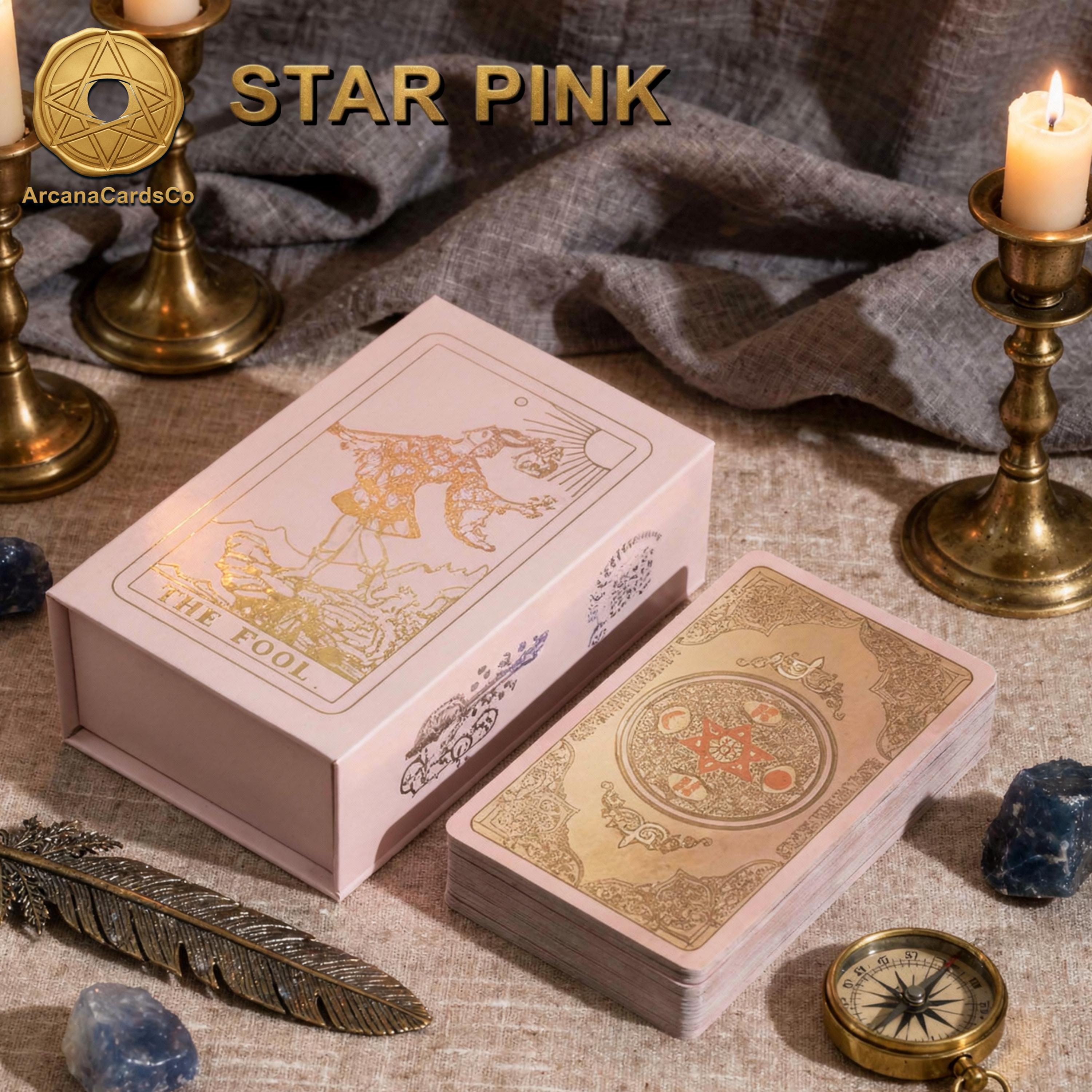 Gold foil tarot deck - Etsy 日本