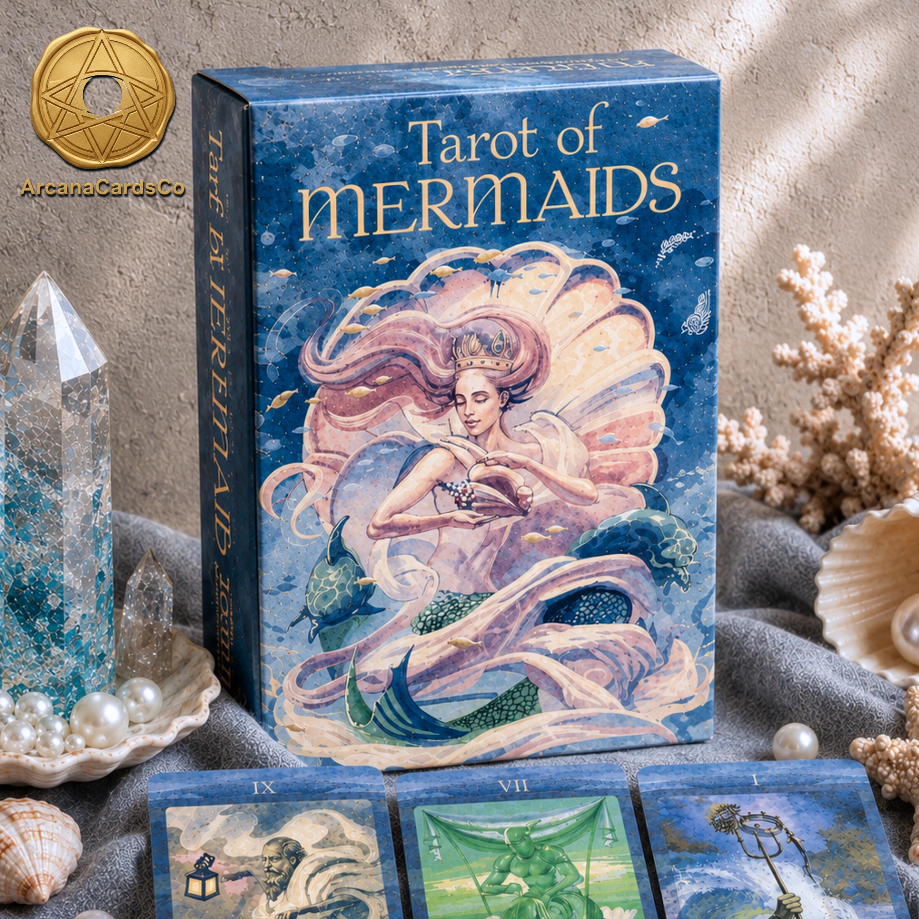 Mermaid tarot - Etsy 日本