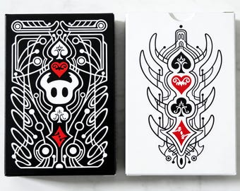 Hollow Knight Inspired Playing Cards, Indie Game Gothic Poker Set,Collector Gift
