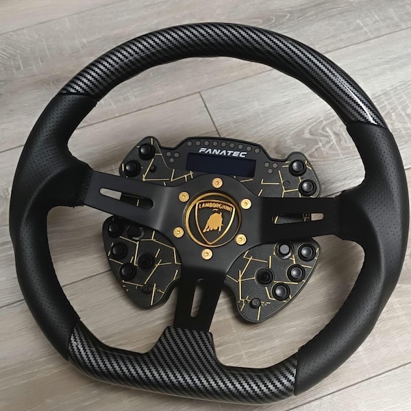 Faceplate for Fanatec BME Simracing Trazos Endurance Module