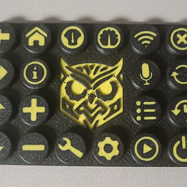 Custom PC button covers for Fanatec (clubsport, RS, BMW, eSports, Formula, Endurance) Simracing button caps
