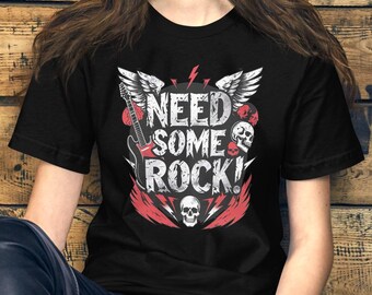 Need Some Rock T-Shirt | Rock Music Graphic Tee
