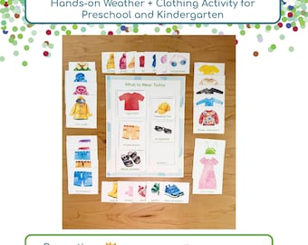 What to Wear Today Printable Preschool Weather Activity