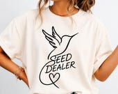 Seed Dealer PNG, Funny Bird Lover Gift, Backyard Birding Shirt design, Bird Feeder Humor PNG, Bird Watcher Shirt Digital Download
