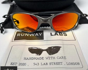 メタル×ジュリエット偏光サイクリングサングラス – ファイトクラブ風 – マルチカラー