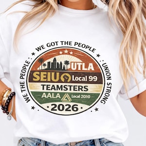 Union Strong-shirt 2026, Workers Unite Graphic T-shirt, T-shirt arbeidersbeweging, vintage Union-shirt, protestshirt, cadeau werknemersrechten