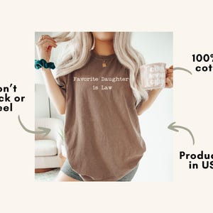 Comfort Colors shirt features guide: 100% US cotton, long-lasting print.