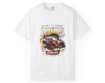 Formel 1 Rennwagen T-Shirt | Vintage Rennteam Grafik