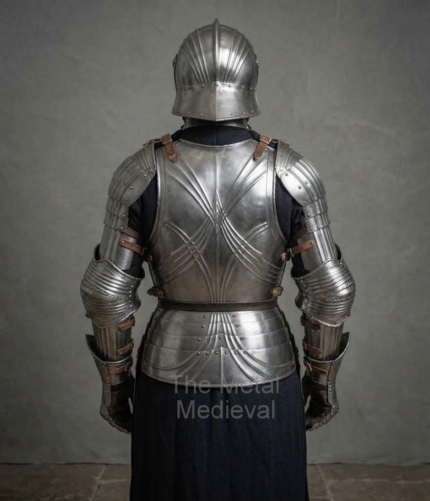 Medieval Armor Full Suit | Knight Steel Armor Set | Renaissance Costume ...