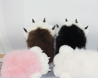 ¡Elige tu color! Patas de traje de piel suaves y hechas a mano para Fursona.