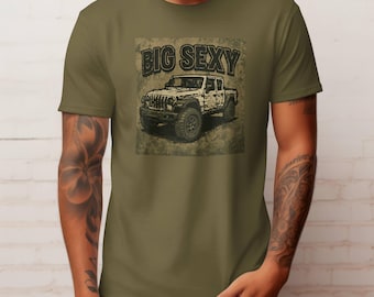 Sexy Jeep Gladiator T-shirt | Jeep Shirt, Off-Road Vehicle Tee