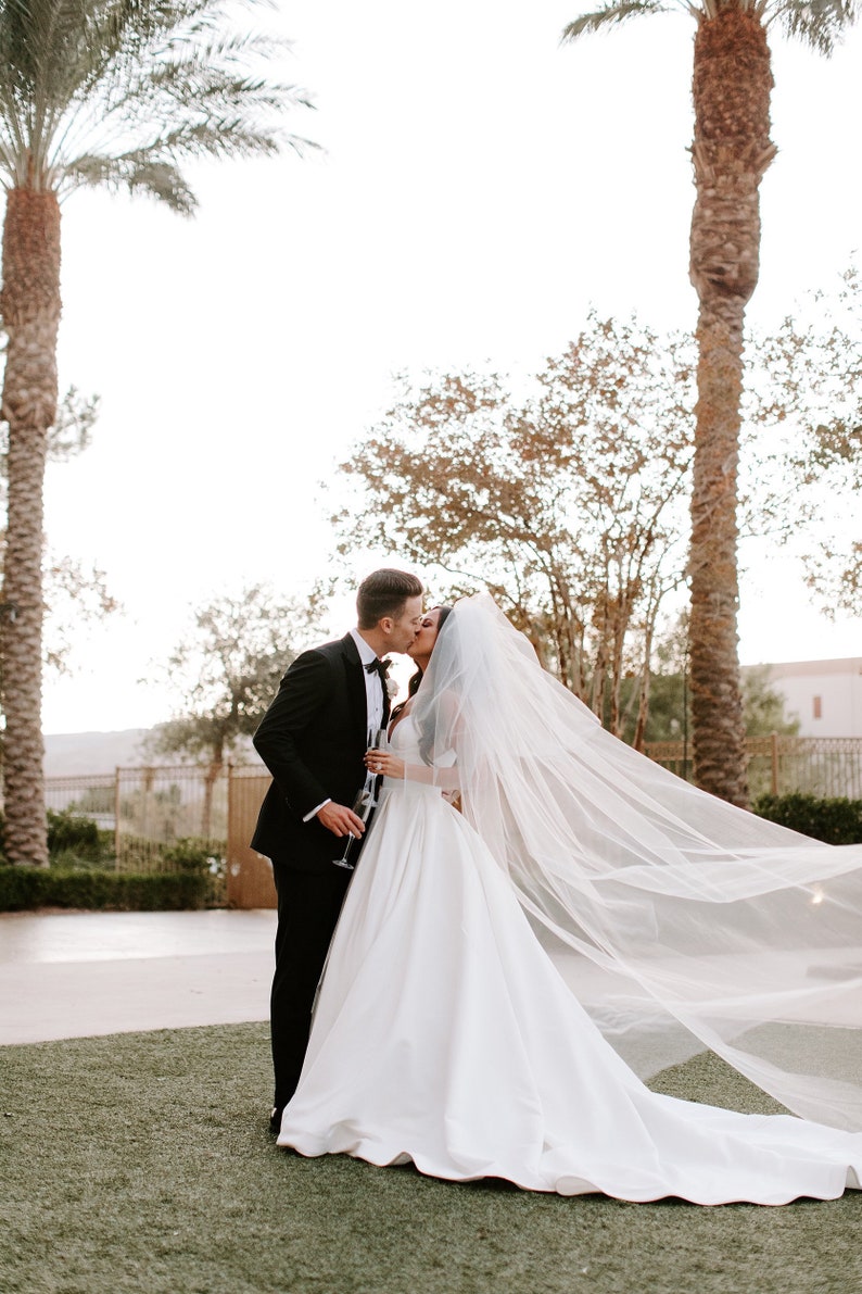 full length veil