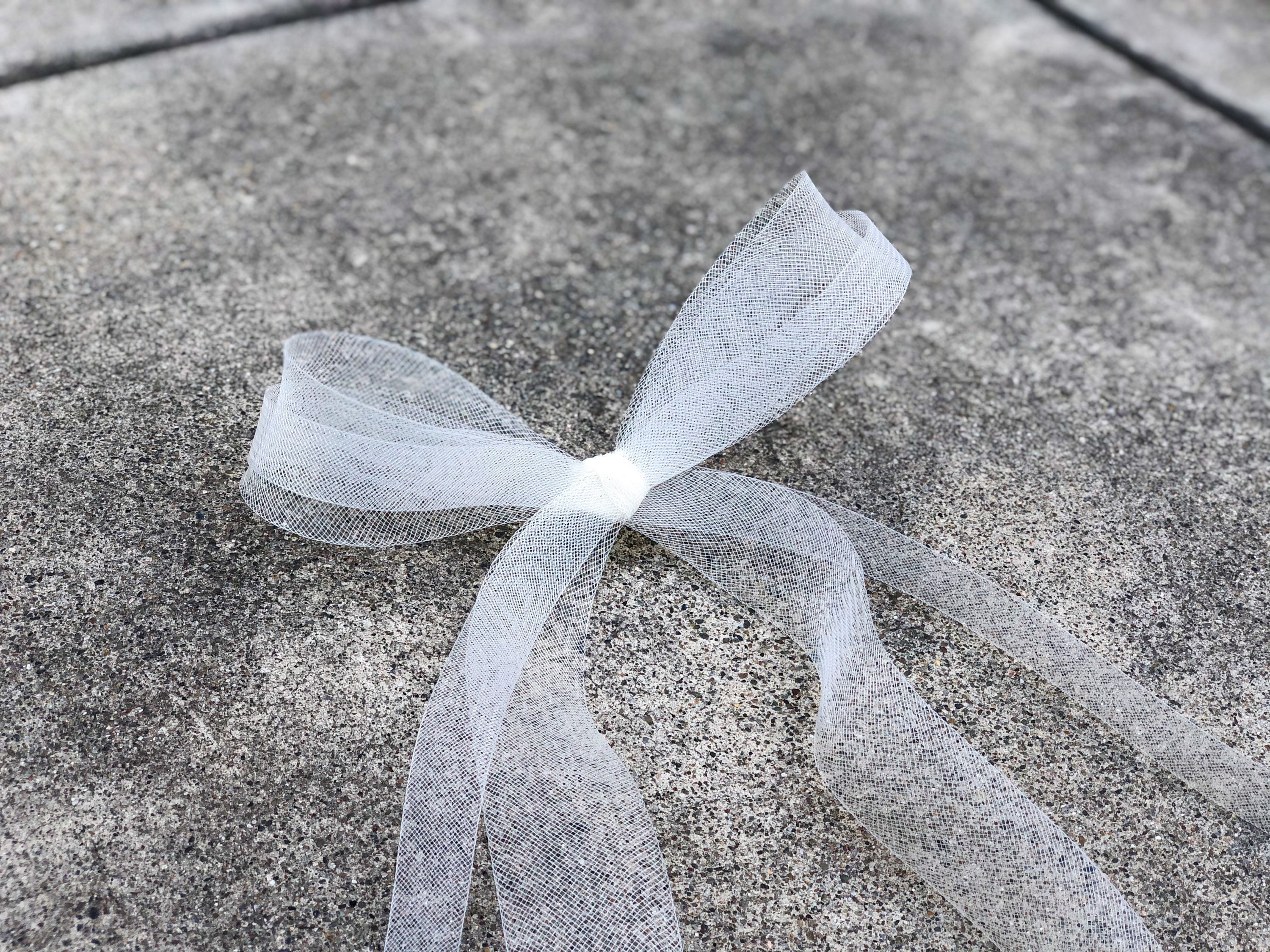 Preppy Horsehair Ribbon Bow for Women White Bow Ivory Bow Etsy