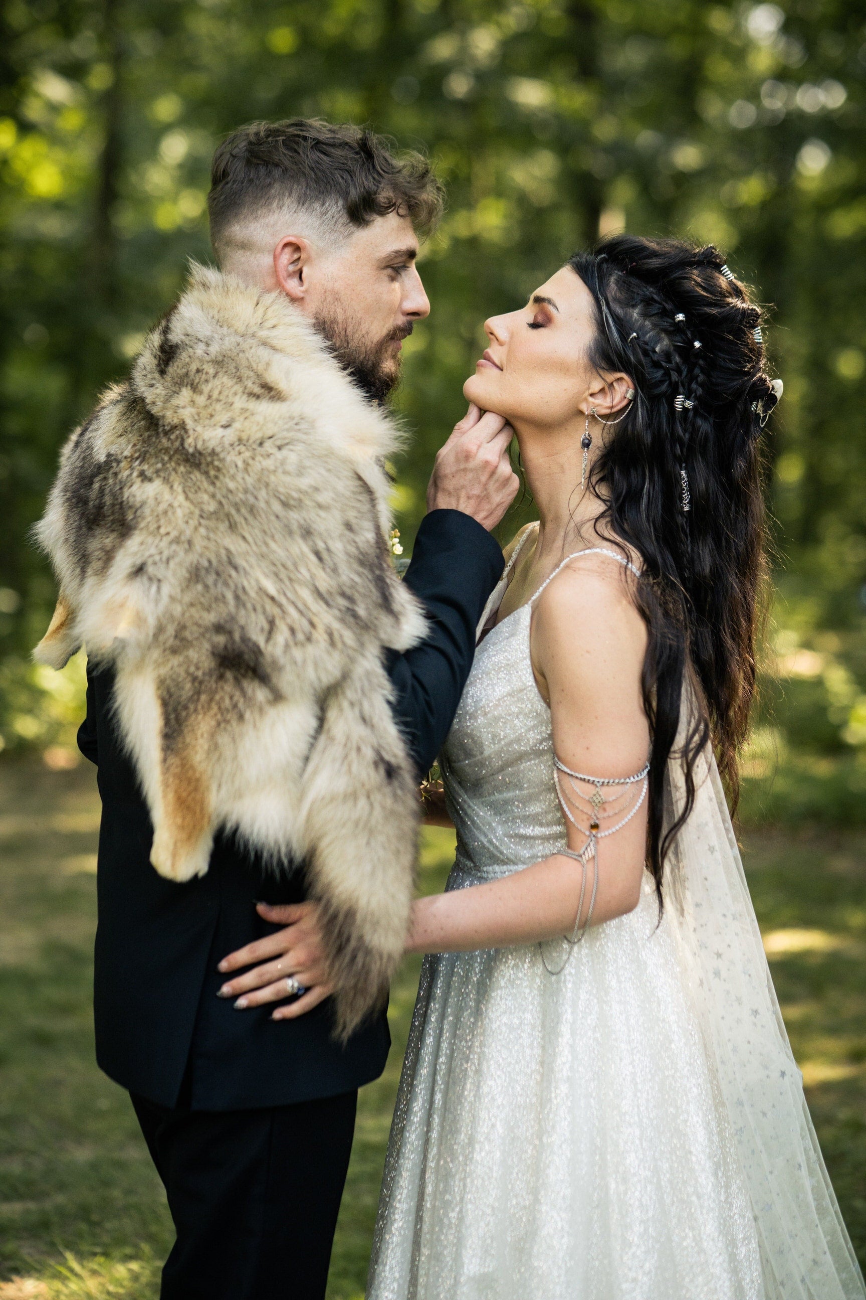 navy blue dress for baby girl Channelling Lagertha for a contemporary Viking Inspired wedding — Legend  Bridal Designs; alternative bridalwear