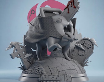 1/8 Scale Halloween Devil Mascot STL (Digital Download)