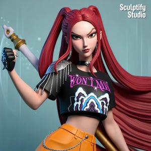 Rumi Zoey Mira STL bundle modern fantasy streetwear style collection