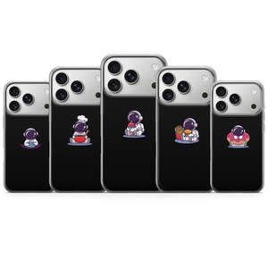 Space Phone Case Cosmonaut Cover for iPhone 17 Pro Max, 16e, 15, 14, 13 & Samsung S26 Ultra, S25 FE, A57, A56 , Pixel 10