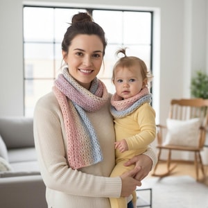 Everlasting Infinity Scarf Pattern | Cozy Ombre Cowl DIY (Digital PDF)
