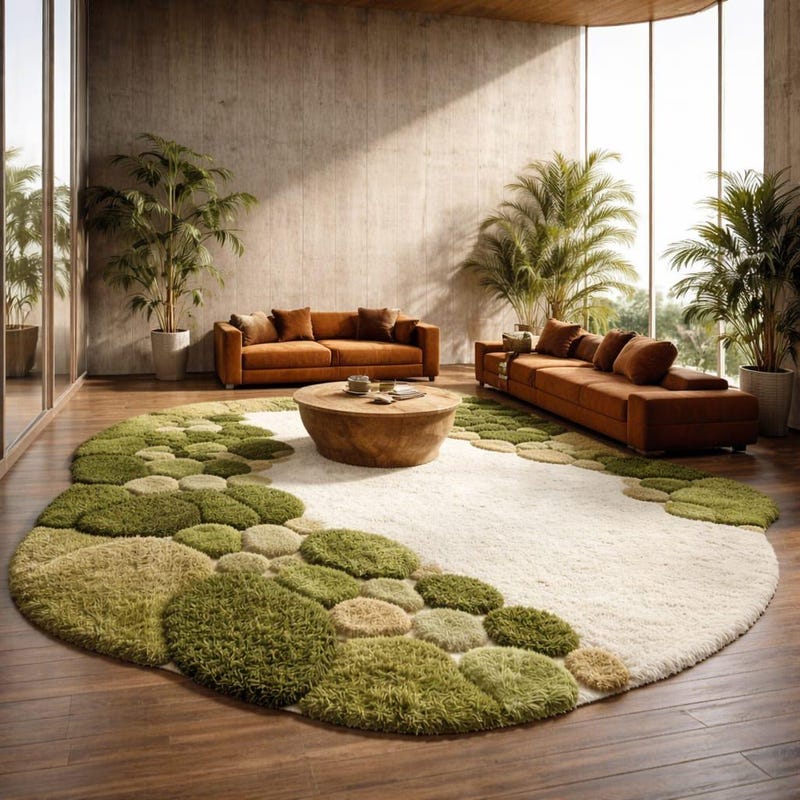 Moss Rug - Etsy