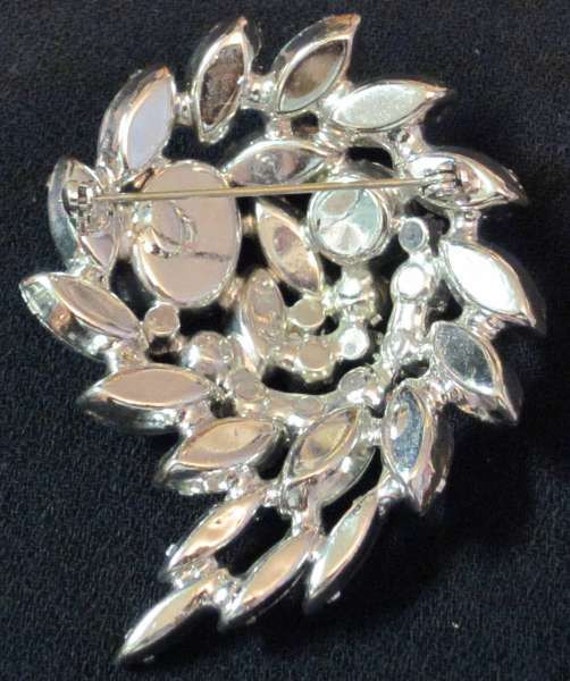 Alice Caviness Rhinestone Brooch - image 2