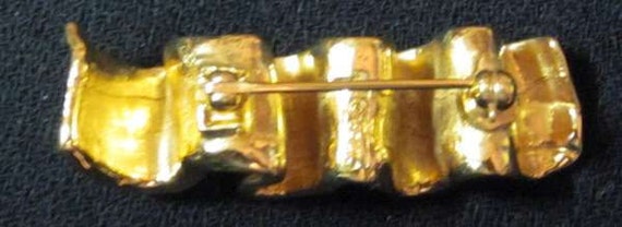 Ciner Gold Brooch - image 3