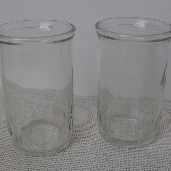 Glass Jelly Jar Etsy