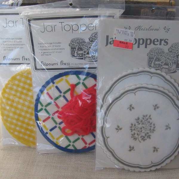 Jar Toppers Etsy
