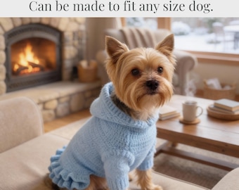 Easy Crochet Dog Sweater Pattern