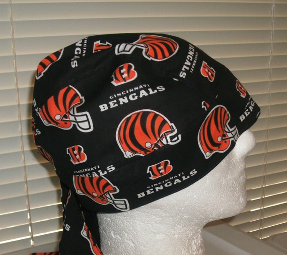 NFL Bengals Do-rag Skull Cap Chemo Cap Headwear 