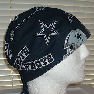 NFL Cowboys Do-Rag, Skull Cap, Chemo Cap, Headwear