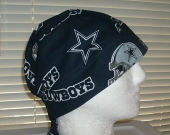 NFL Cowboys Do-Rag, Skull Cap, Chemo Cap, Headwear