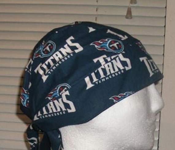 NFL Titans Do-rag Skull Cap Chemo Cap Headwear 