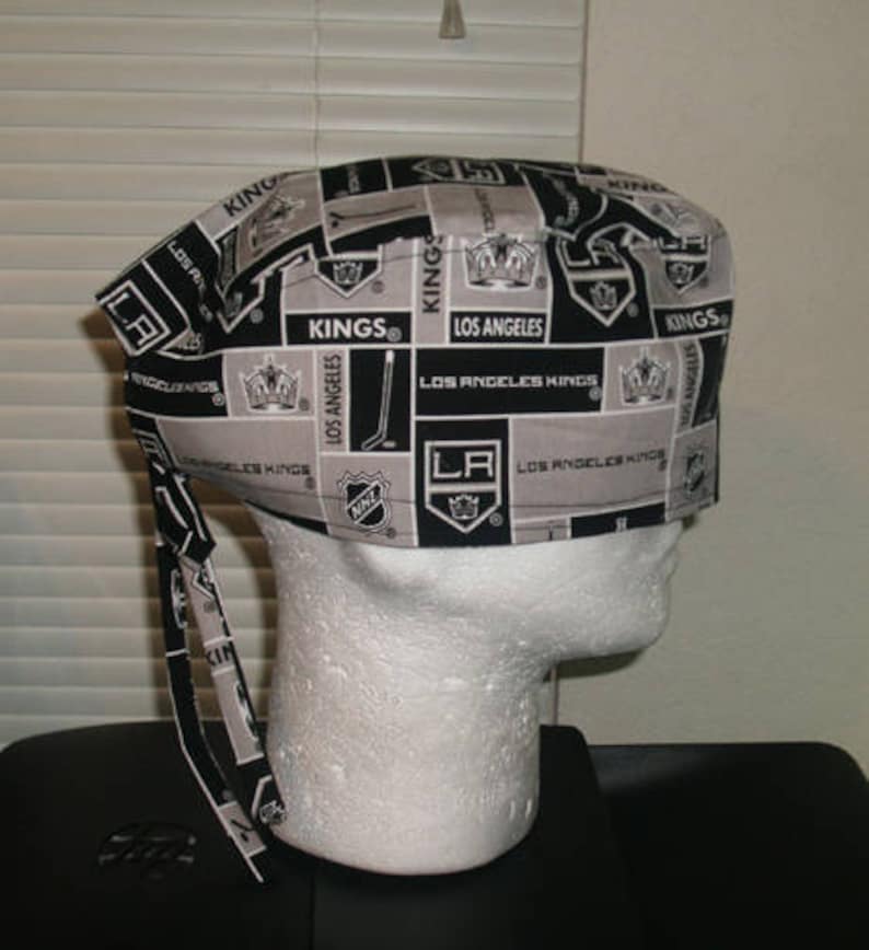 Chemo Cap Surgical Cal L A Kings Scrub Cap Headwear