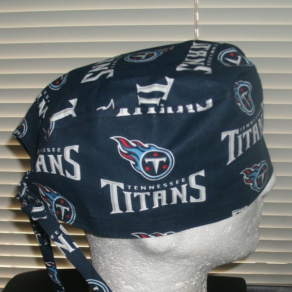 Tn. Titans, Scrub Cap, Surgical, Chemo Cap, Headwear