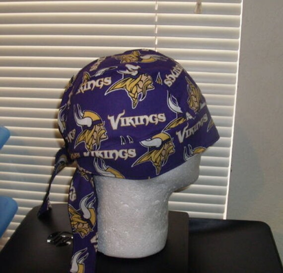 vikings skull cap