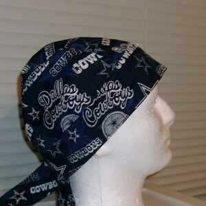 NFL Cowboys Do-Rag, Skull Cap, Chemo Cap, Headwear