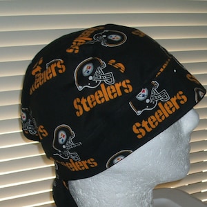 NFL- Steelers Do-Rag, Skull Cap, Chemo  Cap, Headwear