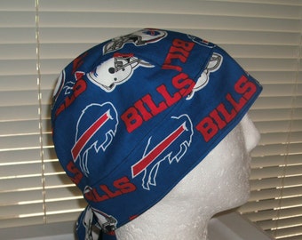 NFL Bills Do-rag Skull Cap Chemo Cap 