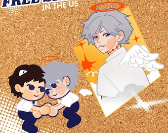 EVA boys Stickers