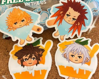 KH Ice cream boys stickers