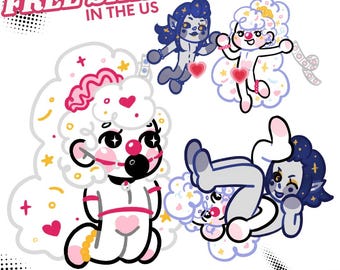 NSFW Clown Stickers