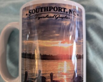 Taza de cerámica para fotos de 444 ml (15 oz) — Sublimación a todo color