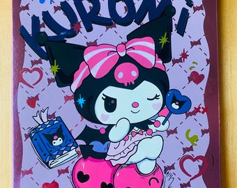 New Eye Shadow Palette Kuromi 40 colors Paleta de ojos Girls gift Sanrio