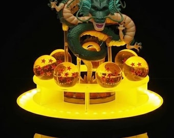 Figura de luz nocturna LED Shenron de Dragon Ball Z / Lámpara de 7 Dragon Balls / Figura coleccionable de anime / Regalo de decoración DBZ