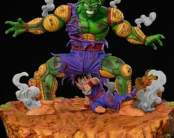 Figura de anime Piccolo y Son Gohan inspirada en Dragon Ball Z / Estatua de acción de PVC de 28 cm / Regalo de coleccionista DBZ